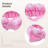 12 Pcs Soft Flannel Headbands For Women, Adjustable Bow Hairbands For Makeup, Facial & Spa Care, Shower Wraps view 4