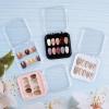 Aemygo 48 Sets Press On Nail Storage Box, Artificial Nail Display Case Acrylic Nail Boxes Press On Nail Packaging Box, Adhesive Double Sided Tape Nail Box for Nail Salon4 Colors view 2