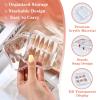 Aemygo 48 Sets Press On Nail Storage Box, Artificial Nail Display Case Acrylic Nail Boxes Press On Nail Packaging Box, Adhesive Double Sided Tape Nail Box for Nail Salon4 Colors view 4