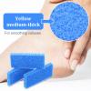 200 Pcs Foot Pumice Stone for Feet Disposable Foot Pumice Dead Skin Pedicure Scrubber Foots Shower Scrubber Exfoliator Sponge for Feet Heel Cuticle Callus Remover Bath Spa (Blue) view 3