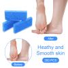 200 Pcs Foot Pumice Stone for Feet Disposable Foot Pumice Dead Skin Pedicure Scrubber Foots Shower Scrubber Exfoliator Sponge for Feet Heel Cuticle Callus Remover Bath Spa (Blue) view 4