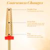 5 in 1 Drill Bit, Professional Drill Bits Nail Tech Safe Reliable Electric Nail Drills Bits for Electric Manicure Drills Machine Acrylic Nails Cuticle Gel Polishing view 4