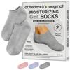 Dr. Fredericks Original Moisturizing Gel Socks for Men & Women  Dry Feet & Cracked Heel Treatment  Full Foot Gel Lining with Mango Butter, Shea Butter, Jojoba & Coconut Oil (Mellow Moon) view 1
