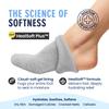 Dr. Fredericks Original Moisturizing Gel Socks for Men & Women  Dry Feet & Cracked Heel Treatment  Full Foot Gel Lining with Mango Butter, Shea Butter, Jojoba & Coconut Oil (Mellow Moon) view 2