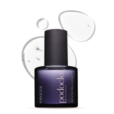 podoclos Silk Touch Essence | Lightweight Hair Oil Serum for Repair & Shine, Dermatologically Tested, with GREENOL Botanical Complex, Made in Korea | 2.87 fl oz