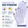Dr. Fredericks Original Moisturizing Gel Gloves  Deep Moisturizing and Fast Relief for Dry Hands  Touchscreen-Friendly  Mango Butter, Shea Butter, Jojoba, & Coconut Oil (Lilac Leisure) view 3