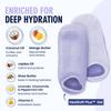 Dr. Fredericks Original Moisturizing Gel Socks for Men & Women  Dry Feet & Cracked Heel Treatment  Full Foot Gel Lining with Mango Butter, Shea Butter, Jojoba & Coconut Oil (Lilac Leisure) view 3