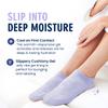 Dr. Fredericks Original Moisturizing Gel Socks for Men & Women  Dry Feet & Cracked Heel Treatment  Full Foot Gel Lining with Mango Butter, Shea Butter, Jojoba & Coconut Oil (Lilac Leisure) view 4