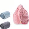 Briasket Microfiber Hair Towel, 3 Packs(Blue,Grey,Pink) view 1