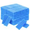 100 Pcs Disposable Pumice Stone for Feet Bulk Foot Scrubber Dead Skin Pedicure Scrubber Exfoliator Pumice Sponge for Feet Heel Cuticle Callus Remover Bath, Spa, 3.54 x 1.77 x 0.47 Inch(Blue) view 1