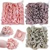 3 PCS Soap Bar Loofah,2 in 1 Bar Soap Loofah Pouch,Can Hold Soap,Effective Exfoliation,for Bathing (Khaki + Coffee + Pink) view 1