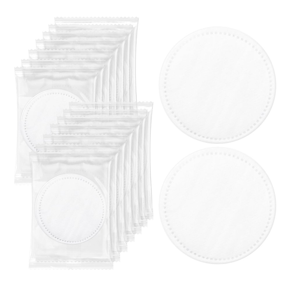 Individually Wrapped Cotton Rounds, Circular Cotton Pads, Individually Packaged, Easy to Carry, Suitable for Travel, Hotels, Business Trips, Camping (2 pcs/Set, 200 Set, in Total 400 pcs)