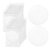Individually Wrapped Cotton Rounds, Circular Cotton Pads, Individually Packaged, Easy to Carry, Suitable for Travel, Hotels, Business Trips, Camping (2 pcs/Set, 200 Set, in Total 400 pcs) view 1