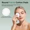 Individually Wrapped Cotton Rounds, Circular Cotton Pads, Individually Packaged, Easy to Carry, Suitable for Travel, Hotels, Business Trips, Camping (2 pcs/Set, 200 Set, in Total 400 pcs) view 3