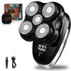 LQT Head Shaver for Bald Men | Wet & Dry Electric Shaver with 5D Floating Head & Magnetic Blades | Rechargeable Razor with LED Display & 3-Second Safety Lock view 1