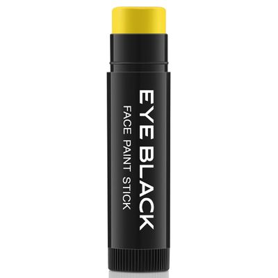 CCbeauty Yellow Eye Black Stick for Baseball Football Softball Lacrosse Accessories, Anti-Glare Eyeblack, Waterproof, Last All Game, Smooth Application, High Pigmented Color