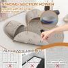 Silicone Foot Scrubber, Silicone Foot Washer for Shower, Bunny Callus Remover Feet Cleaner Brush, Suction Cup Massage Mat, Non Slip Pad for bathtub, bathroom, floor, cleaning, massage, shower view 4