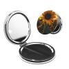 DWVTSLH Farm Sunflower Compact Mirror for Purse, Double-Sided 2X/1X Magnifying Mirror for Women Men, Travel Makeup Mirror for Handbag, Handheld Vanity Mirror for Gift view 1