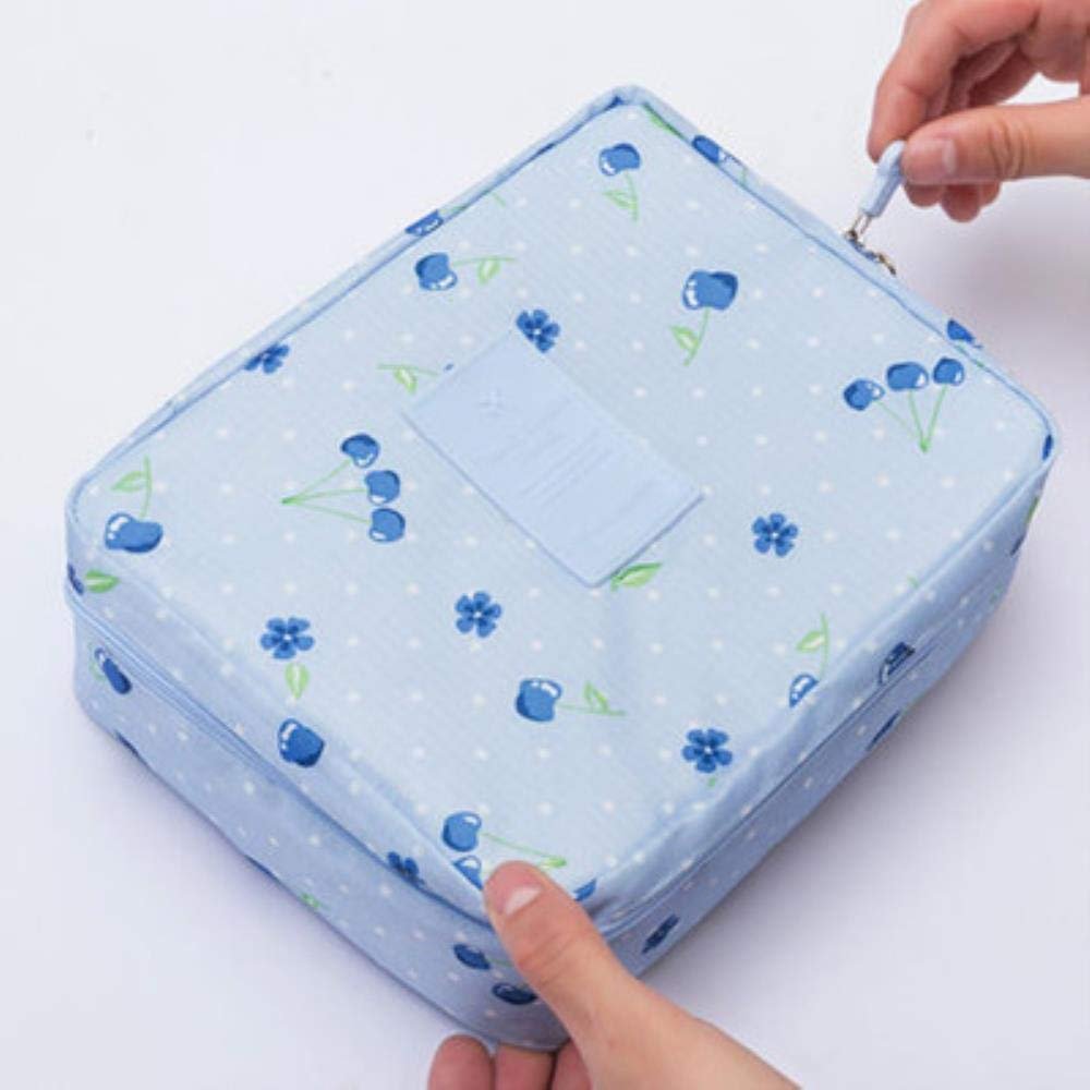 58GXCAAMOT l Waterproof Travel Cosmetic Bags for Women Aesthetician Makeup Case Portable Washing Supplies Accessories Supplies (W W)