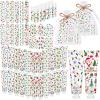 12 Sets/72 Pcs Christmas Party Favors Christmas Hand Cream Body Lotion Lip Balm Nail File Gifts Set Xmas Stocking Stuffers Travel Size Lotion Bulk Holiday Party Supplies for Coworkers Women Adults view 1