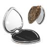 DWVTSLH Cute Leopard Compact Mirror for Purse, Double-Sided 2X/1X Magnifying Mirror for Women Men, Travel Makeup Mirror for Handbag, Handheld Vanity Mirror for Gift view 1