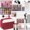 Makeup Kit For Women Girls, Makeup Set For Teens beginners, Full Makeup Kit With Everything Carrying Bag, Eyeshadow Palette, Foundation, Concealer, Lipstick, Brushes (18 & 20 Color eyeshaow Kit) view 1