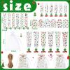 36 Sets/216 Pcs Christmas Party Favors Christmas Hand Cream Body Lotion Lip Balm Nail File Gifts Set Xmas Stocking Stuffers Travel Size Lotion Bulk Holiday Party Supplies for Coworkers Women Adults view 2