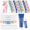 Dansib 48set/192pcs Best Team Ever Gifts Team Appreciation Thank You Gifts for Coworkers Women Employee Appreciation Gift Party Favors Basket Stuffers Items Travel Hand Lotion and Lip Balm Set view 1