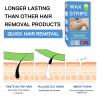 Wax Strips for Hair Removal 80PCS Large size Body Waxing Strips Patches with 20 Bags Calming Oil Wipes Honey Depilatory Patch at Home Easy Hair Removal for Men, Women, Face, Body view 3