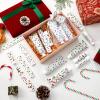 6 Sets/36 Pcs Christmas Party Favors Christmas Hand Cream Body Lotion Lip Balm Nail File Gifts Set Xmas Stocking Stuffers Travel Size Lotion Bulk Holiday Party Supplies for Coworkers Women Adults view 3