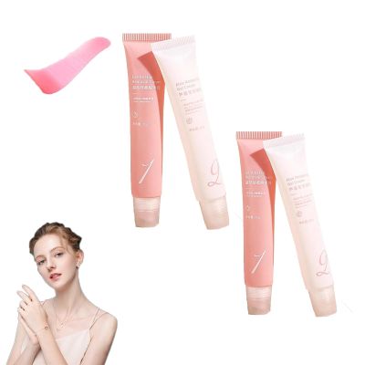 Removing Women Body Skin Hairs Safety for Sensitive Skin, Painless Depilatory Formula with Scraper,Gentle and Soothing