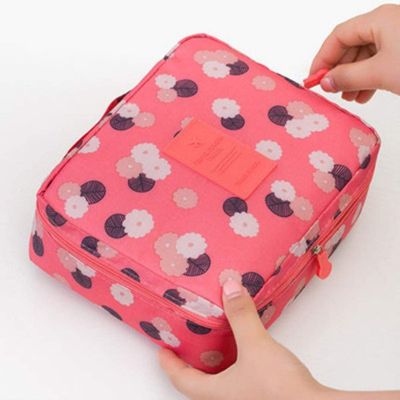 58GXCAAMOT l Waterproof Travel Cosmetic Bags for Women Aesthetician Portable Makeup Case Travel Washing Supplies Accessories Supplies (S Small)