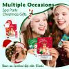 50 Pack Christmas Hand Cream, Facial Mask and Lip Balm Gift Set, Stocking Stuffers for Women, Bulk Christmas Gifts with Christmas Cards Organza Bag for Christmas Party Supplies, Christmas Decorations view 4