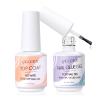 Gellen Nail Glue Gel & No Wipe Top Coat, 5 in 1 UV Nail Glue for Acrylic Nails, High Shiny Top Coat Gel, Curing Needed Extend Gel for False Tips & Clear Press on Nails, Home Salon DIY Manicure view 1