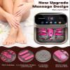OOAMBB Collapsible Foot Spa with Heat, Bubble,Temp Control,Remote Control, Color Touch Screen Foot Bath Massager with 6 Massage Rollers,Foot Soaking Tub,Pedicure Foot spa for Stress Relief (Deep Grey) view 3