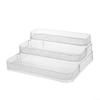 3 Tier Acrylic Organizer 2 Pack for Home and Bath, Clear Rack for Organizing Perfume Bottles, Vitamins, and Skincare Products view 1
