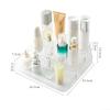 3 Tier Acrylic Organizer 2 Pack for Home and Bath, Clear Rack for Organizing Perfume Bottles, Vitamins, and Skincare Products view 4