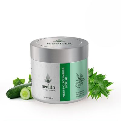 Neem Cucumber Scrub ||Paraben, Silicon Free 100 Gm
