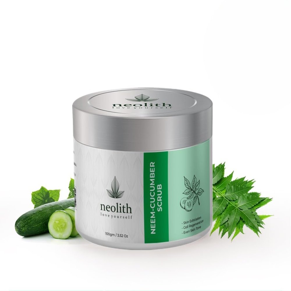 Neem Cucumber Scrub ||Paraben, Silicon Free 100 Gm