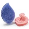 2-Pack Exfoliating Bath Brush, Silicone Body Scrubber for All Skin Types, Eco Friendly Shower Scrubber for Body, Lather Well, Easy to Clean view 1