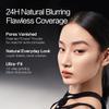 CARSLAN Black Magnet Liquid Foundation, 24H Longlasting Matte Finish Face Base Makeup, Waterproof, Smudgeproof, Buildable, Full Coverage Natural Finish, 30ml/1.05 Fl Oz, P02 For Light Skin view 3