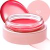 AOU Glowy Tint Balm Duo with Silicone Lip Brush - Apple x Mulberry Balm & Silicone Tip Brush Bundle | Tinted Lip Balm, Glossy & Nourished Lips, Long-lasting Hydration, Shea Butter view 2