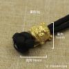 1Pcs DIYBrass Creative DIY which  Magic Boy Food Emergencous Rope Hand Electric Keychain Pendant view 3