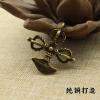 1Pcs    Copper Cross Pendant car Keychain Pendant Pure Jewelry Creative Personality(30) view 2