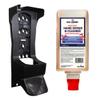 DU-MOST Industrial Hand Cleaner with Walnut Shell Scrub, Bundle with Wall-Mount Push Dispenser, Highly Concentrated Hand Soap for Mechanics, Workshops, Grease, Oil, Ink and Paint Removal, 3.55L Refill view 1