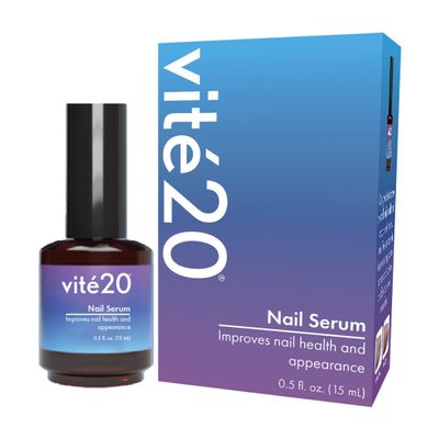 VIT20 Nail Health Serum, Easy Brush-On Applicator, 0.5 fl oz