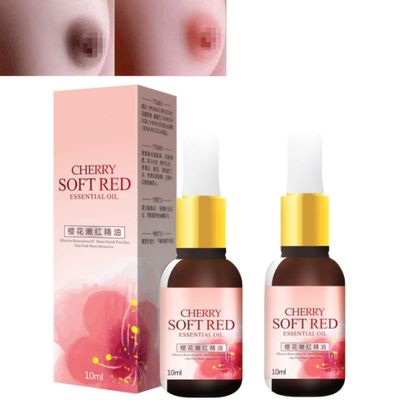 2PCS Pink Privates Intimate Area Creams Cherry blossom essence, Lips & Nipple essence, Skin Face Body Lips Armpit Private Part Intimate essence 10ml