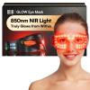 INIA Red Light Therapy Eye Mask for Under Eye Treatment & Rejuvenation - Skincare Device for Dark Circles, Wrinkles, Forehead Lines, Crow's Feet view 1