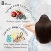 8 THE THALASSO Anti Frizz Shampoo & Conditioner Set for Women & Men, Organic Tea Tree Shampoo by Mint, Collagen, Peptides, Stem Cells & Deep Sea Water from Japan, Sulfate Free, 32.16 Fl Oz, DRY HAIR view 3