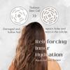 8 THE THALASSO Anti Frizz Shampoo & Conditioner Set for Women & Men, Organic Tea Tree Shampoo by Mint, Collagen, Peptides, Stem Cells & Deep Sea Water from Japan, Sulfate Free, 32.16 Fl Oz, DRY HAIR view 4